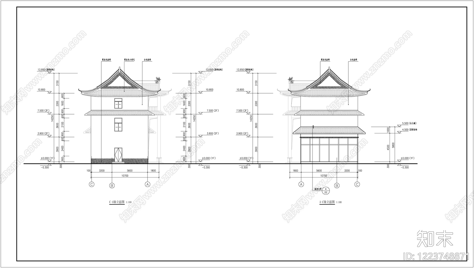研发中心cad施工图下载【ID:1223748871】