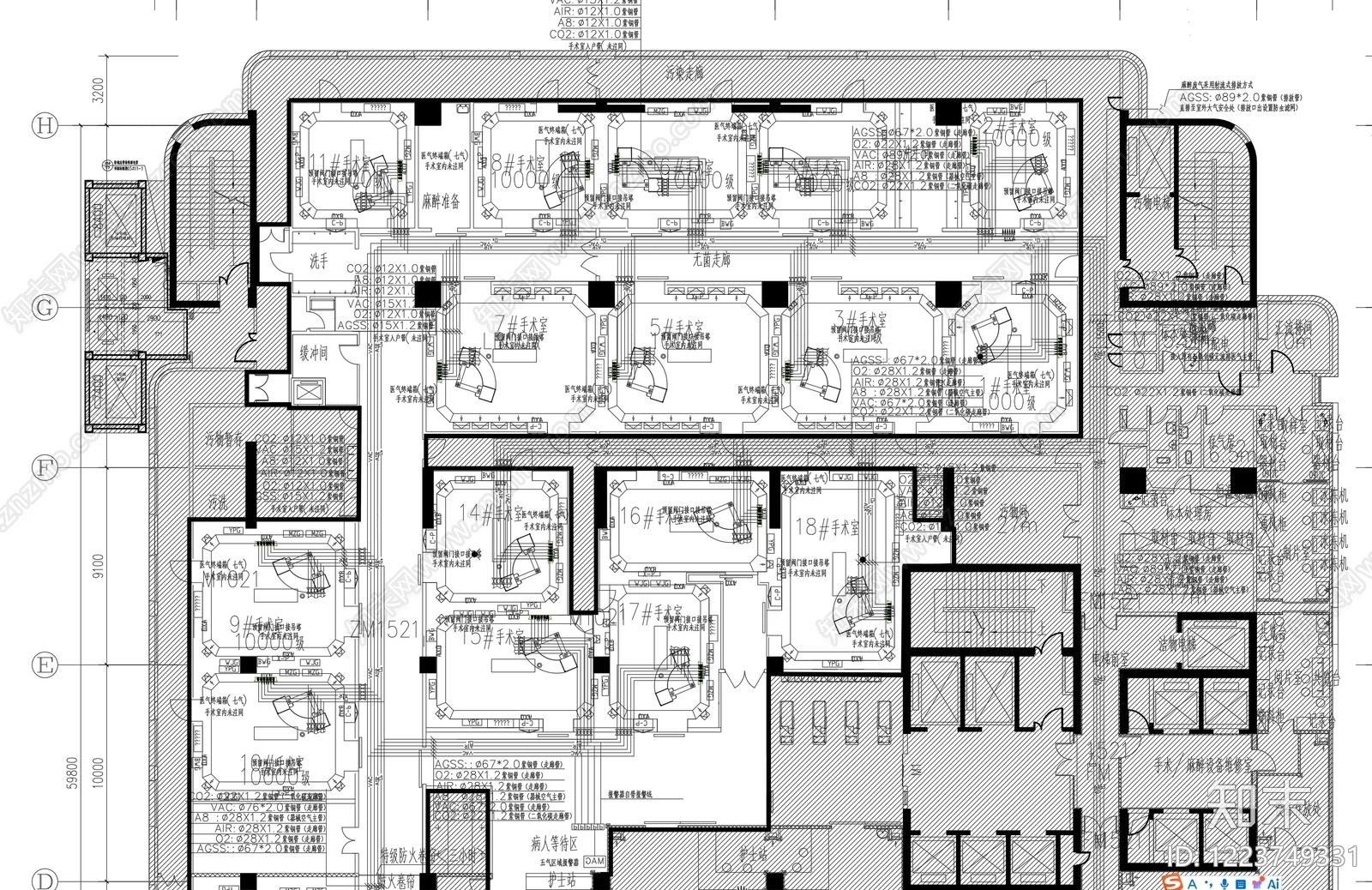 医院建筑CAD图纸