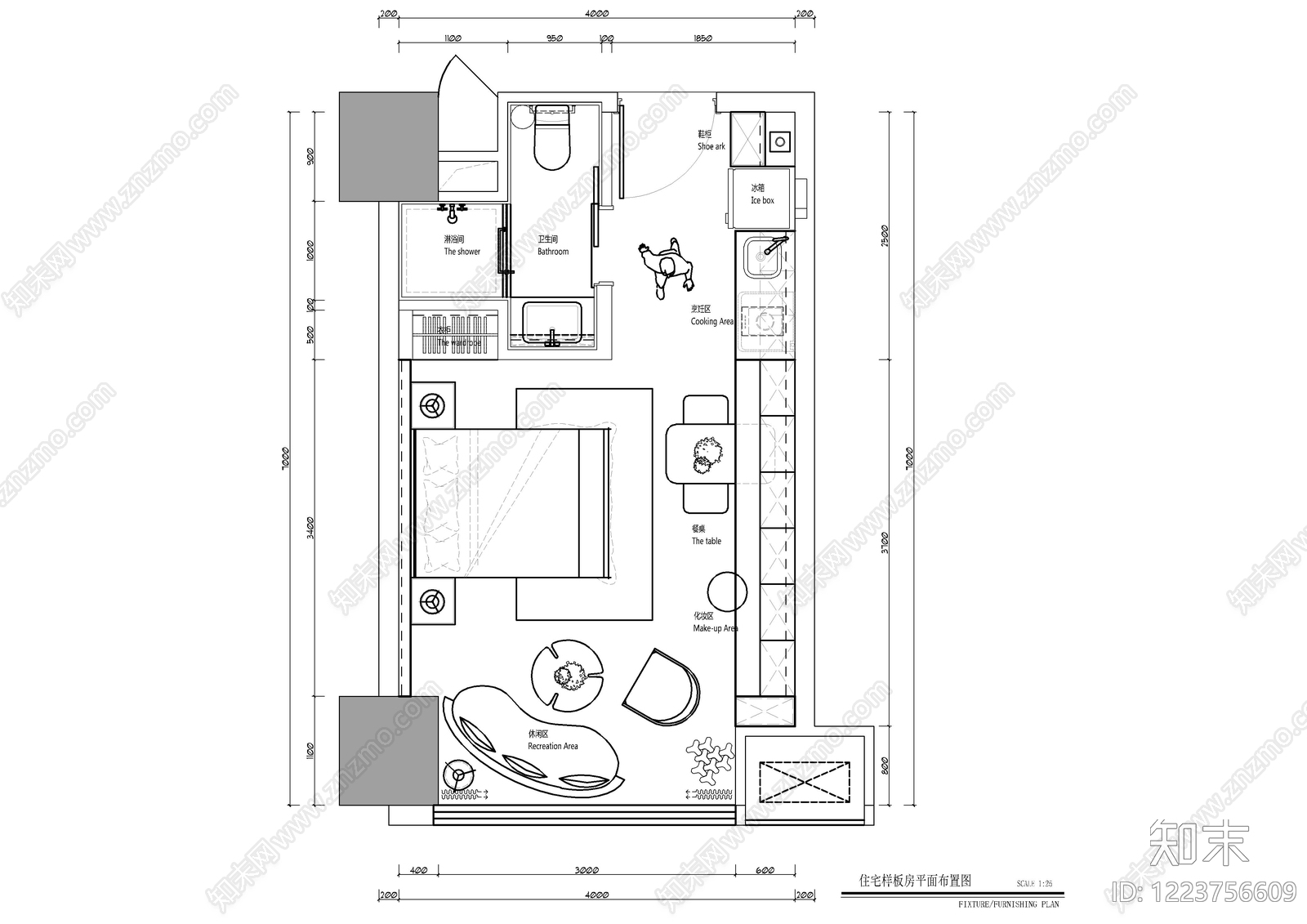 样板间CAD图纸