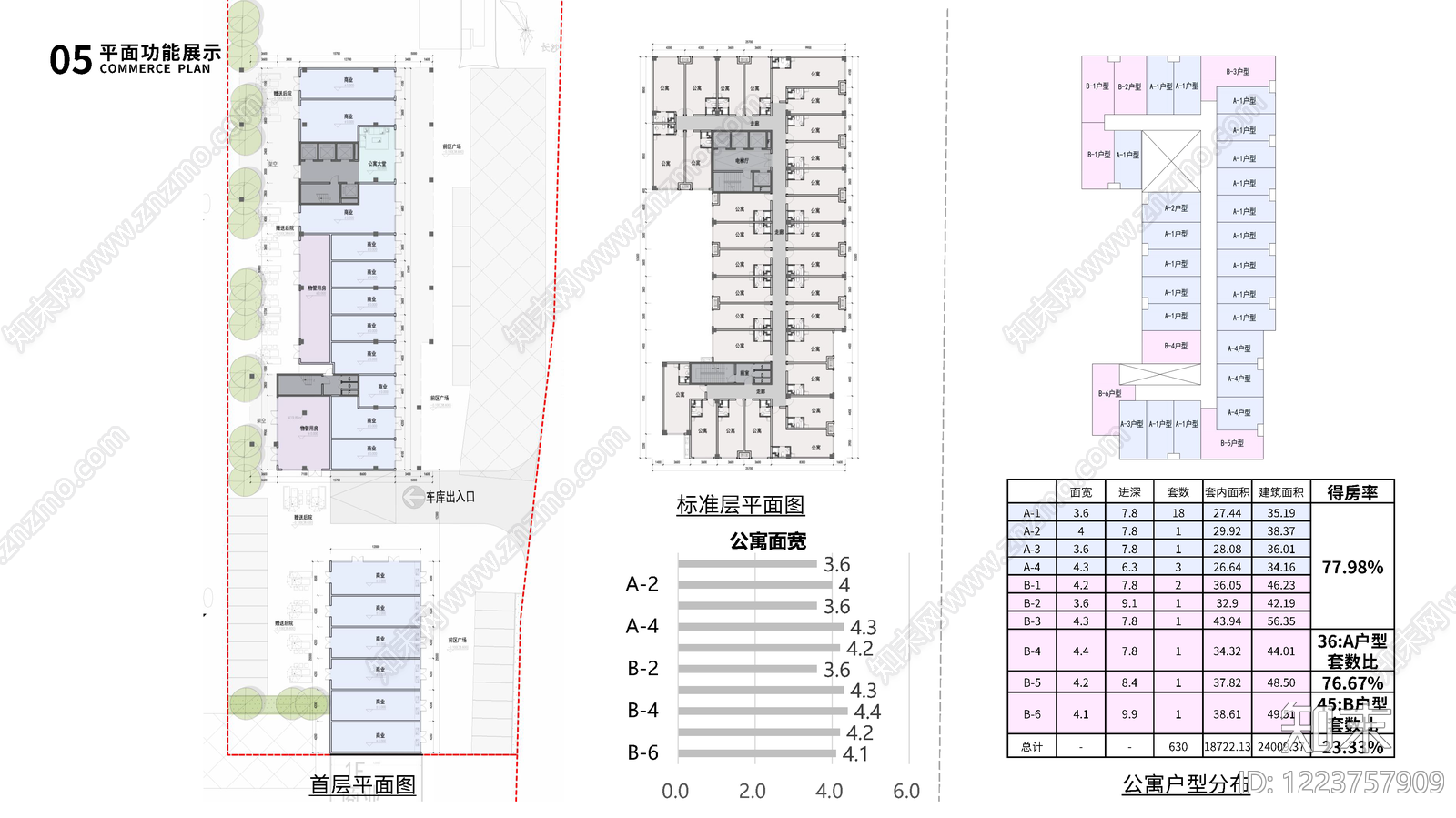 公寓建筑CAD图纸