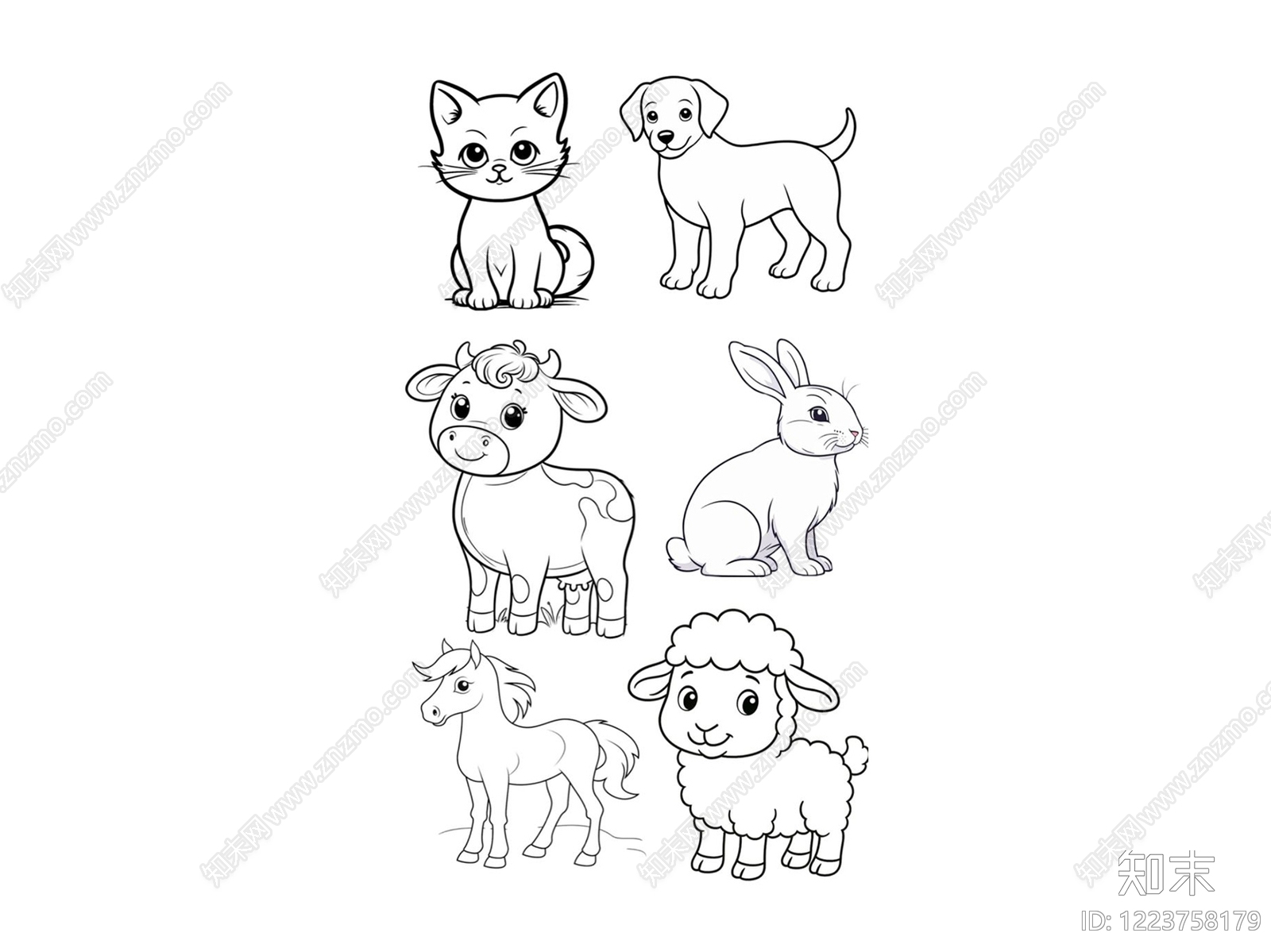动物cad施工图下载【ID:1223758179】