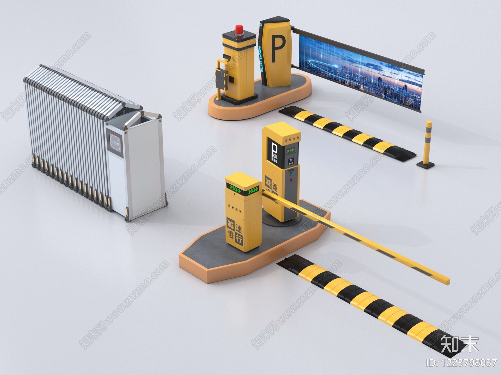 现代简约其他门3D模型下载【ID:1223798037】