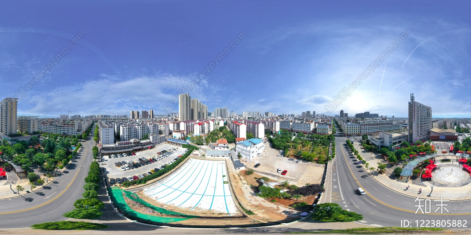 现代城市HDR贴图下载【ID:1223805882】