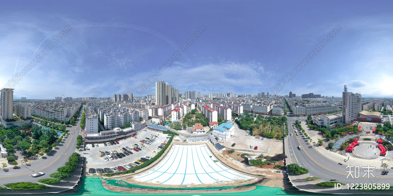 现代城市HDR贴图下载【ID:1223805899】
