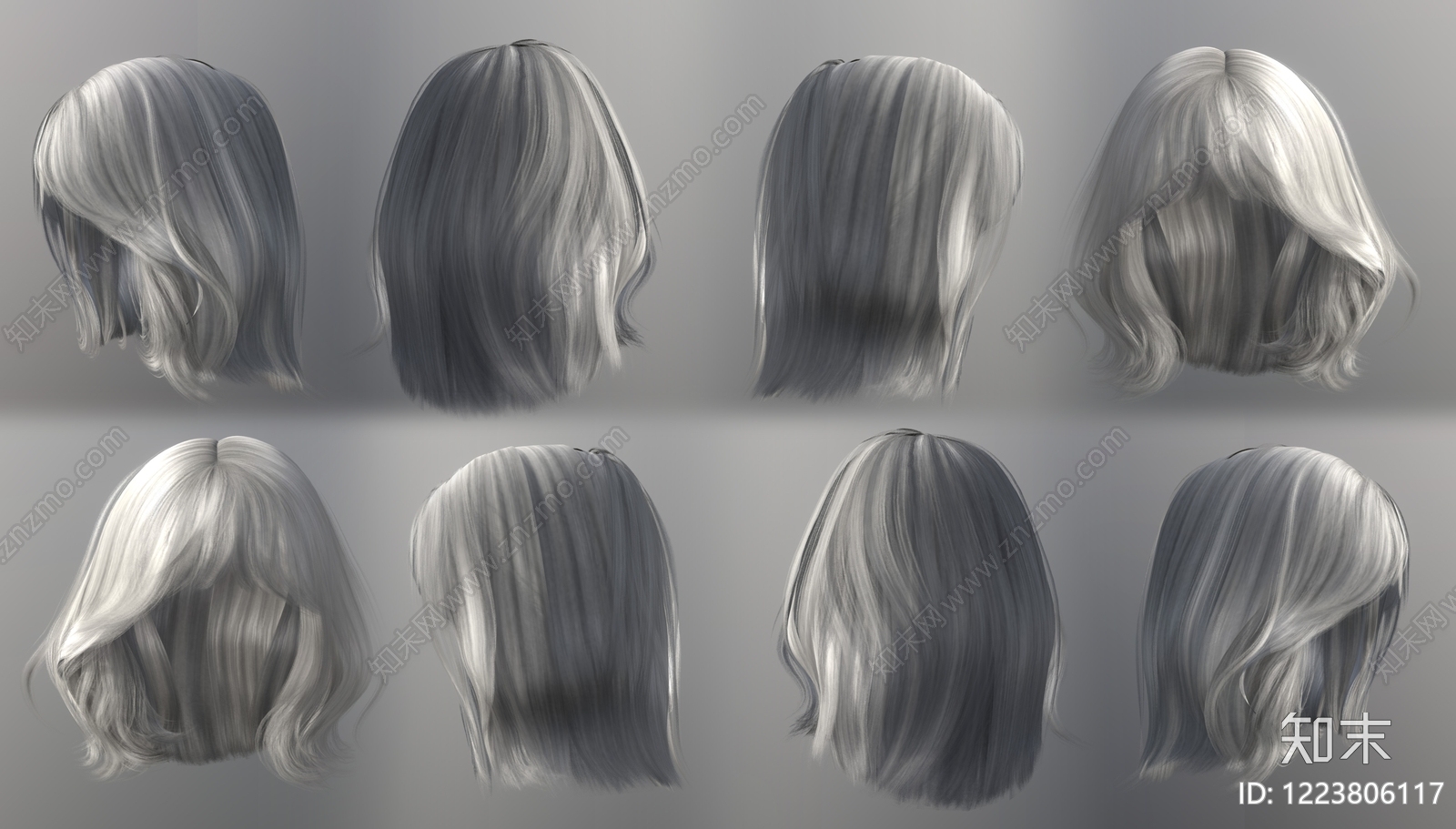 虚拟人物3D模型下载【ID:1223806117】