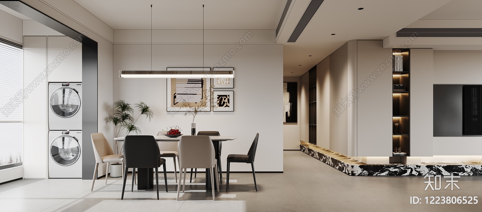 XX家居客厅3D模型下载【ID:1223806525】