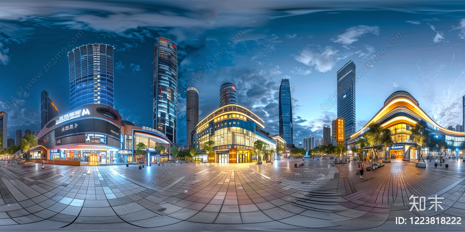 现代城市HDR贴图下载【ID:1223818222】