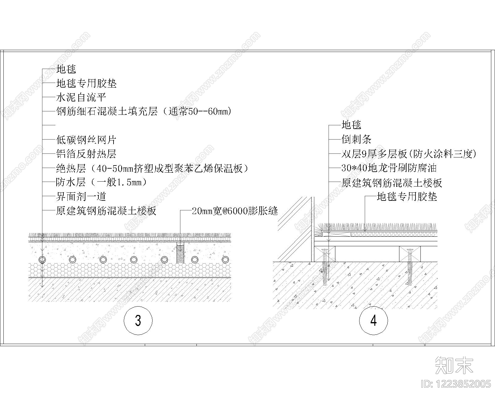 其他节点详图cad施工图下载【ID:1223852005】