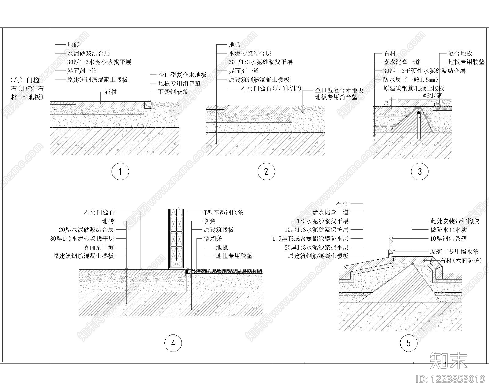 其他节点详图cad施工图下载【ID:1223853019】