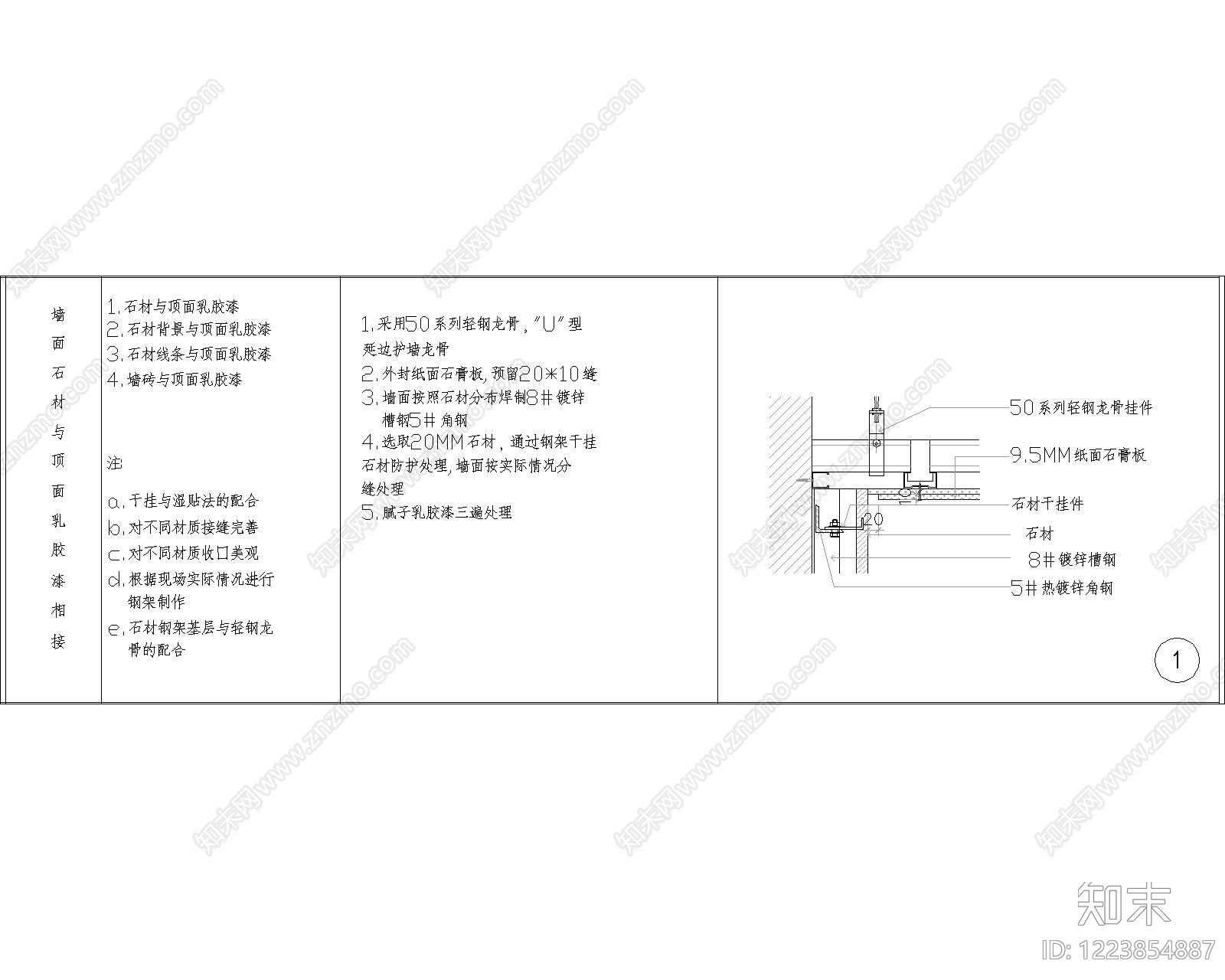 其他节点详图cad施工图下载【ID:1223854887】