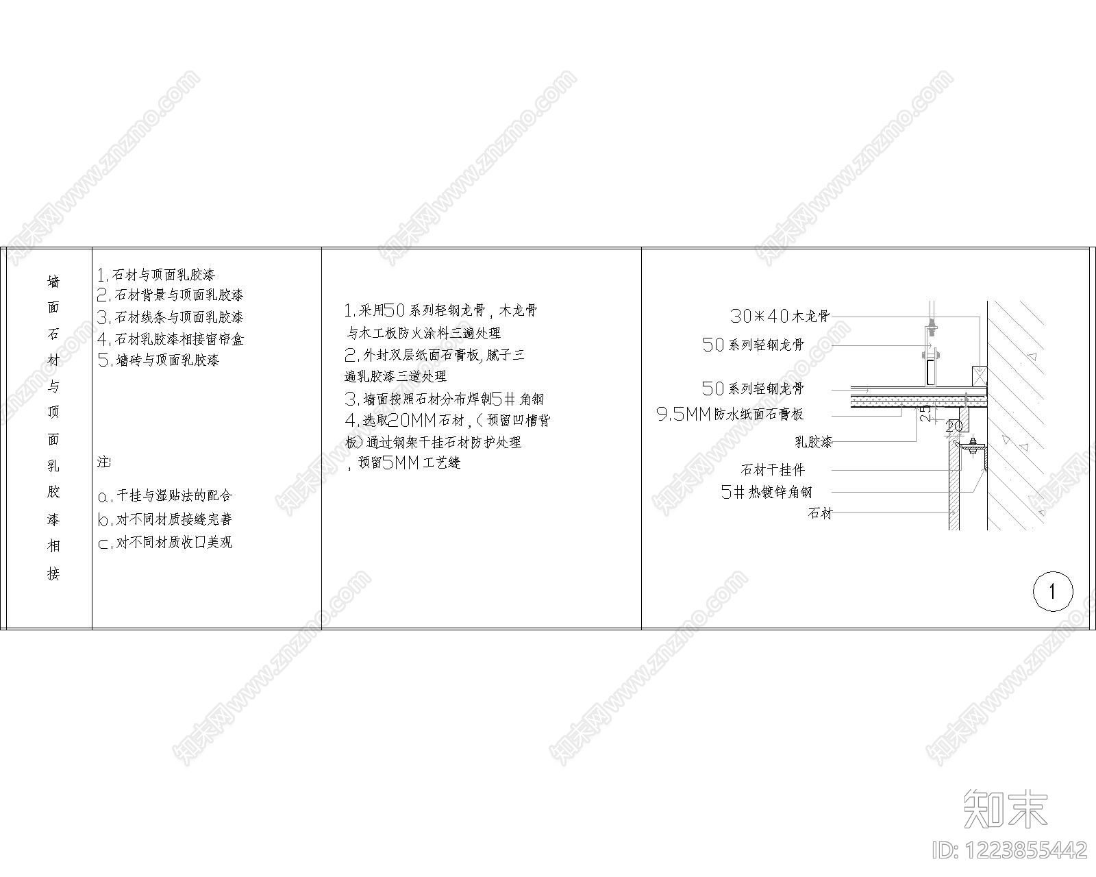 其他节点详图cad施工图下载【ID:1223855442】