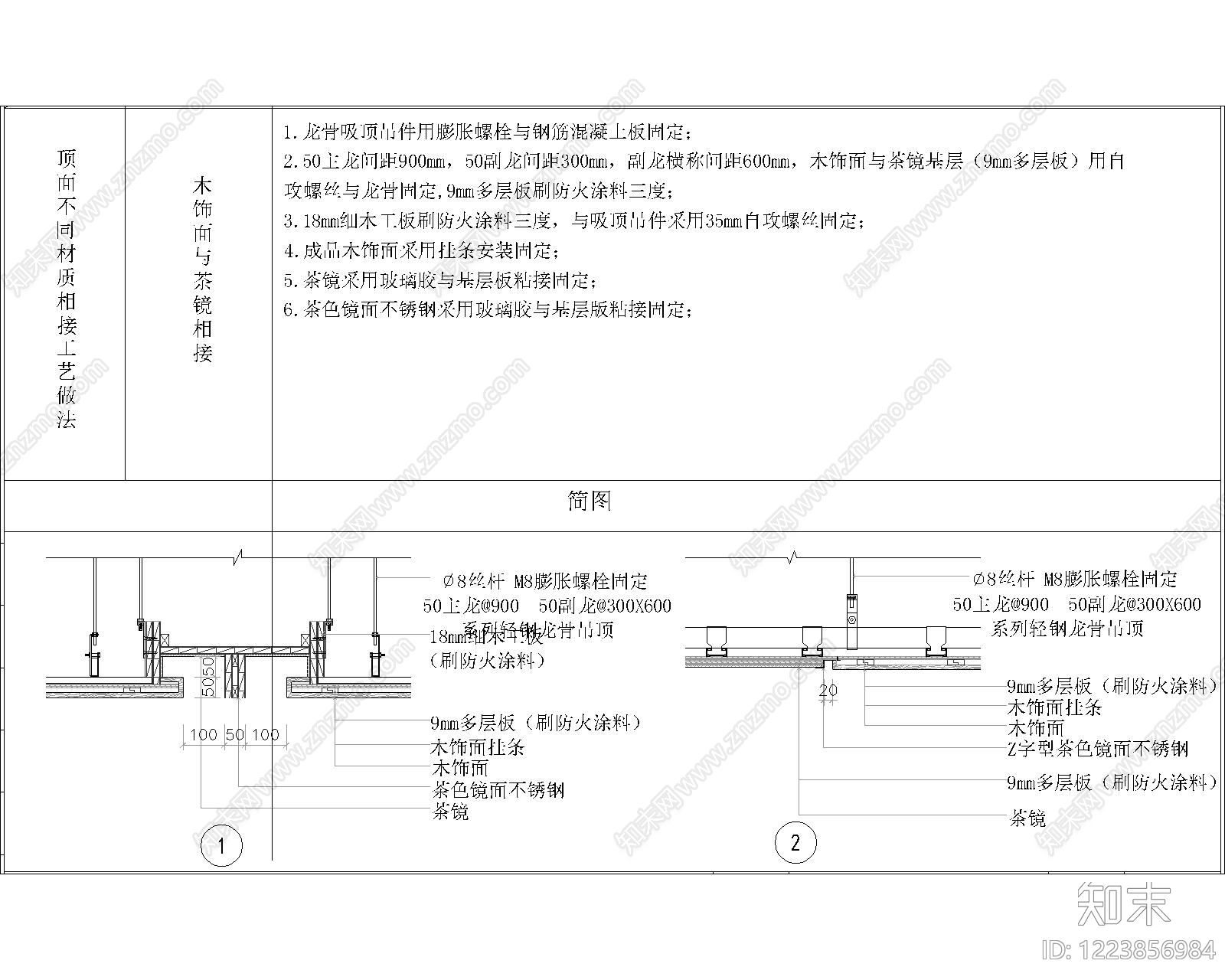 其他节点详图cad施工图下载【ID:1223856984】