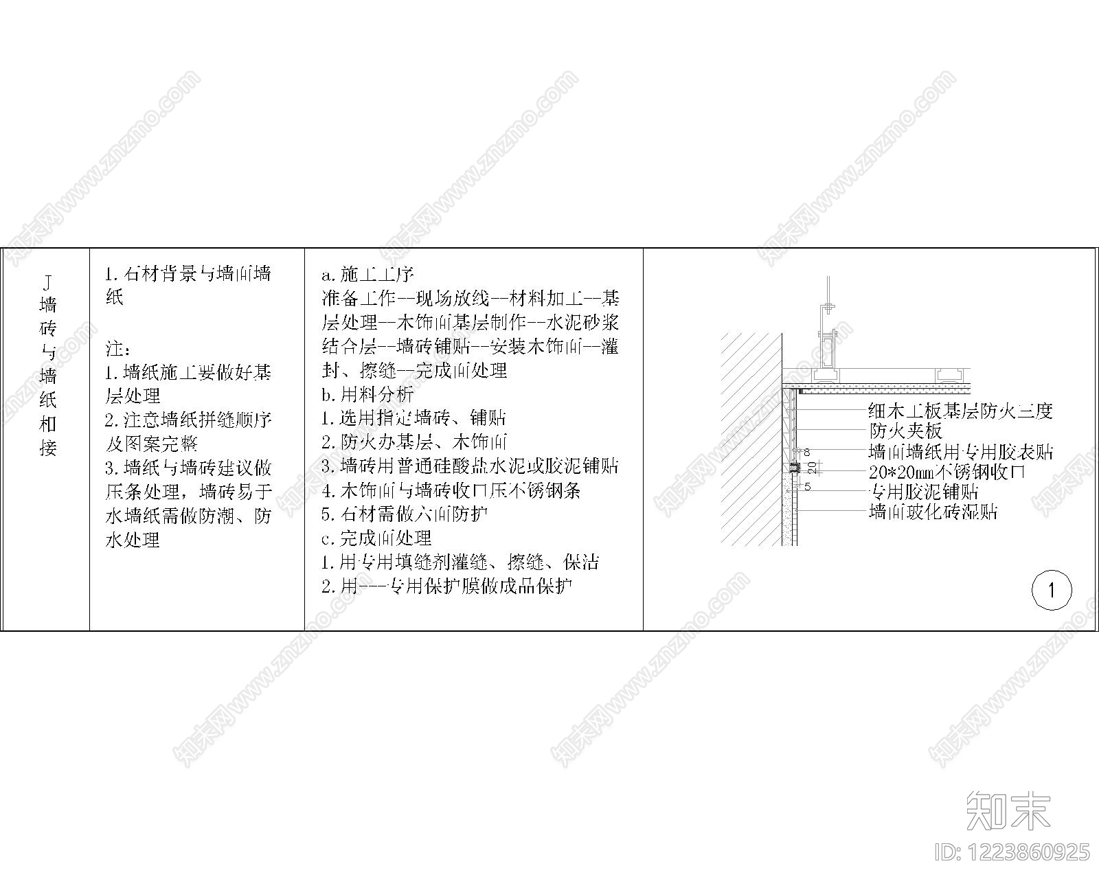 其他节点详图cad施工图下载【ID:1223860925】