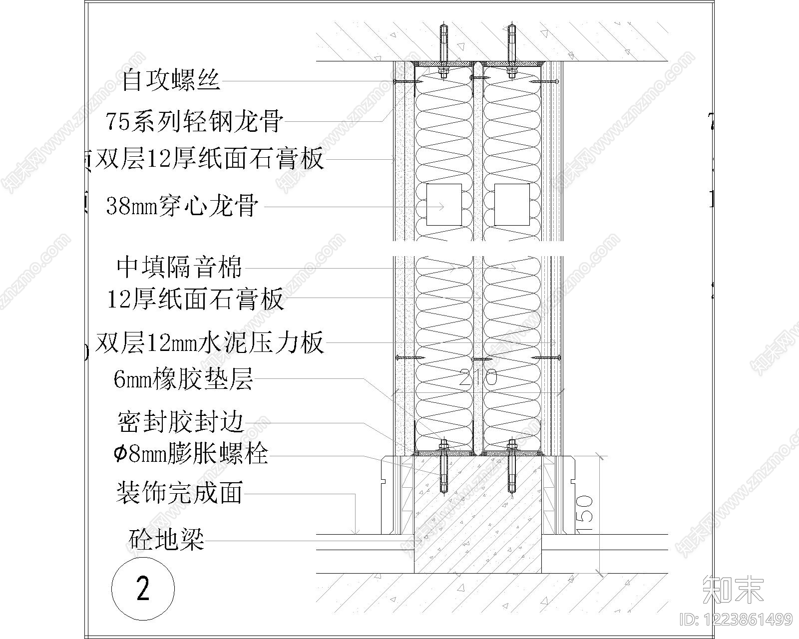 其他节点详图cad施工图下载【ID:1223861499】