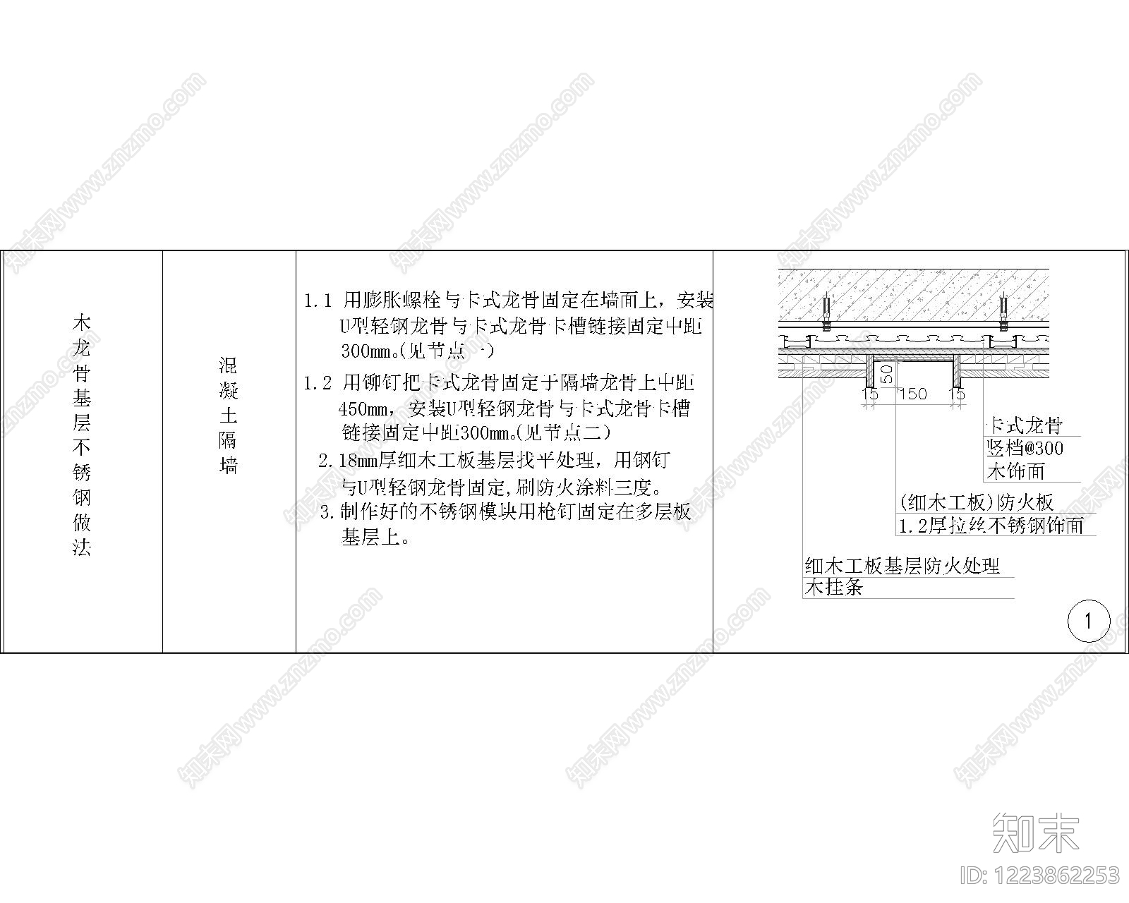 其他节点详图cad施工图下载【ID:1223862253】
