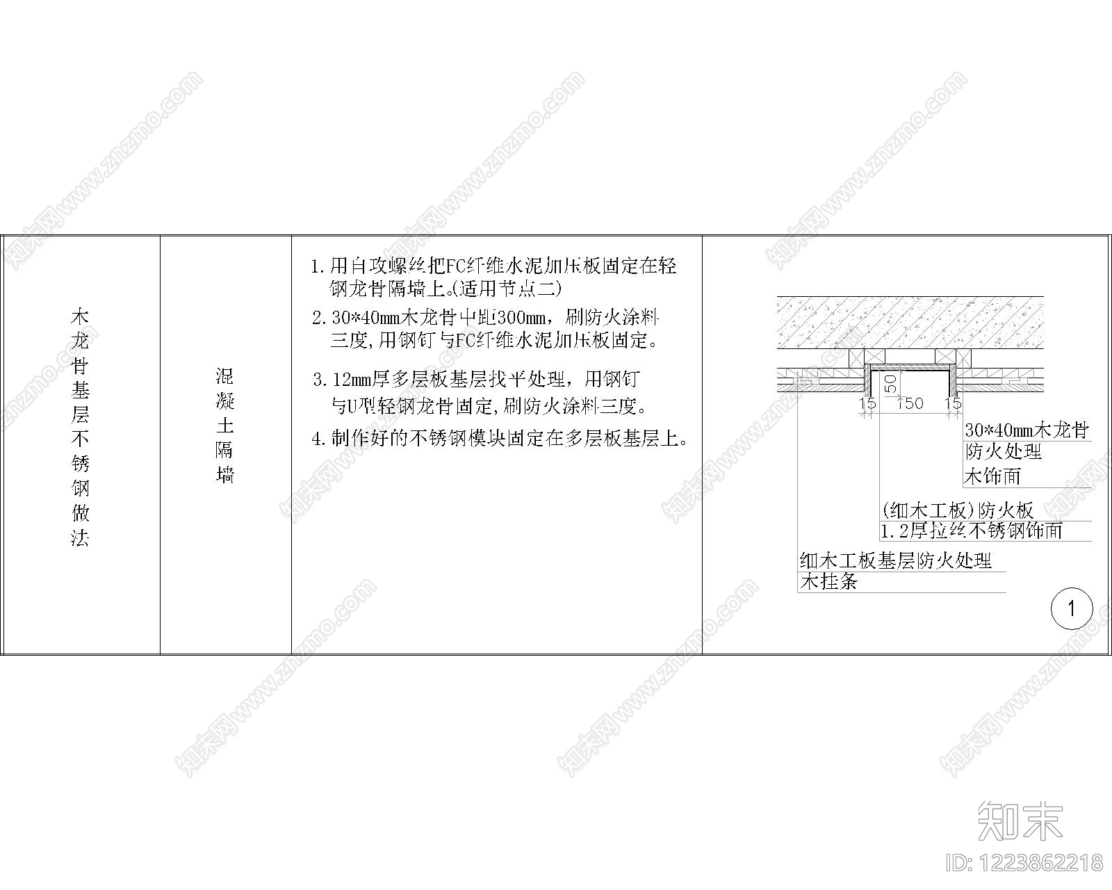 其他节点详图cad施工图下载【ID:1223862218】