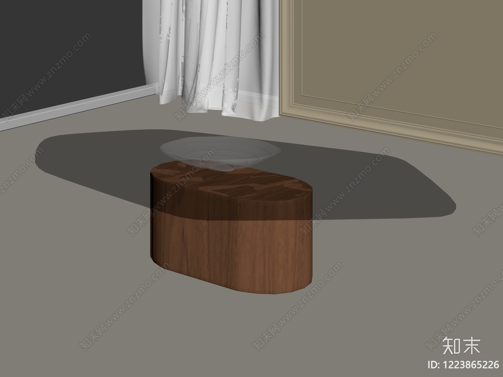 意式极简茶几3D模型下载【ID:1223865226】