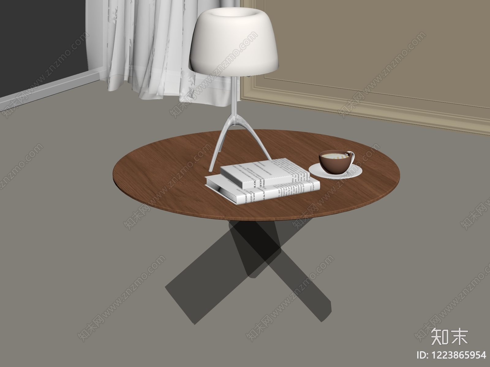意式极简茶几3D模型下载【ID:1223865954】