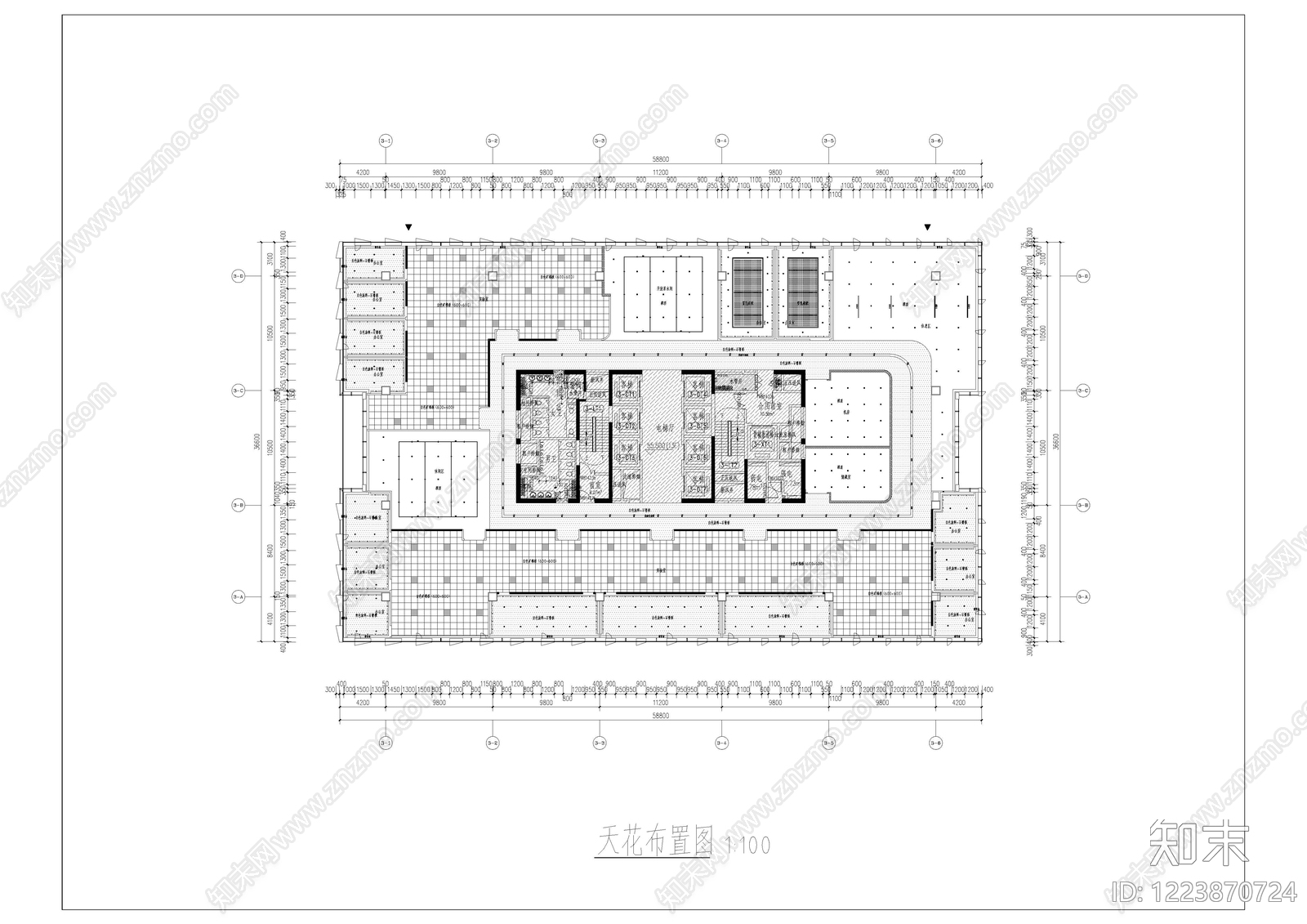 实验室cad施工图下载【ID:1223870724】