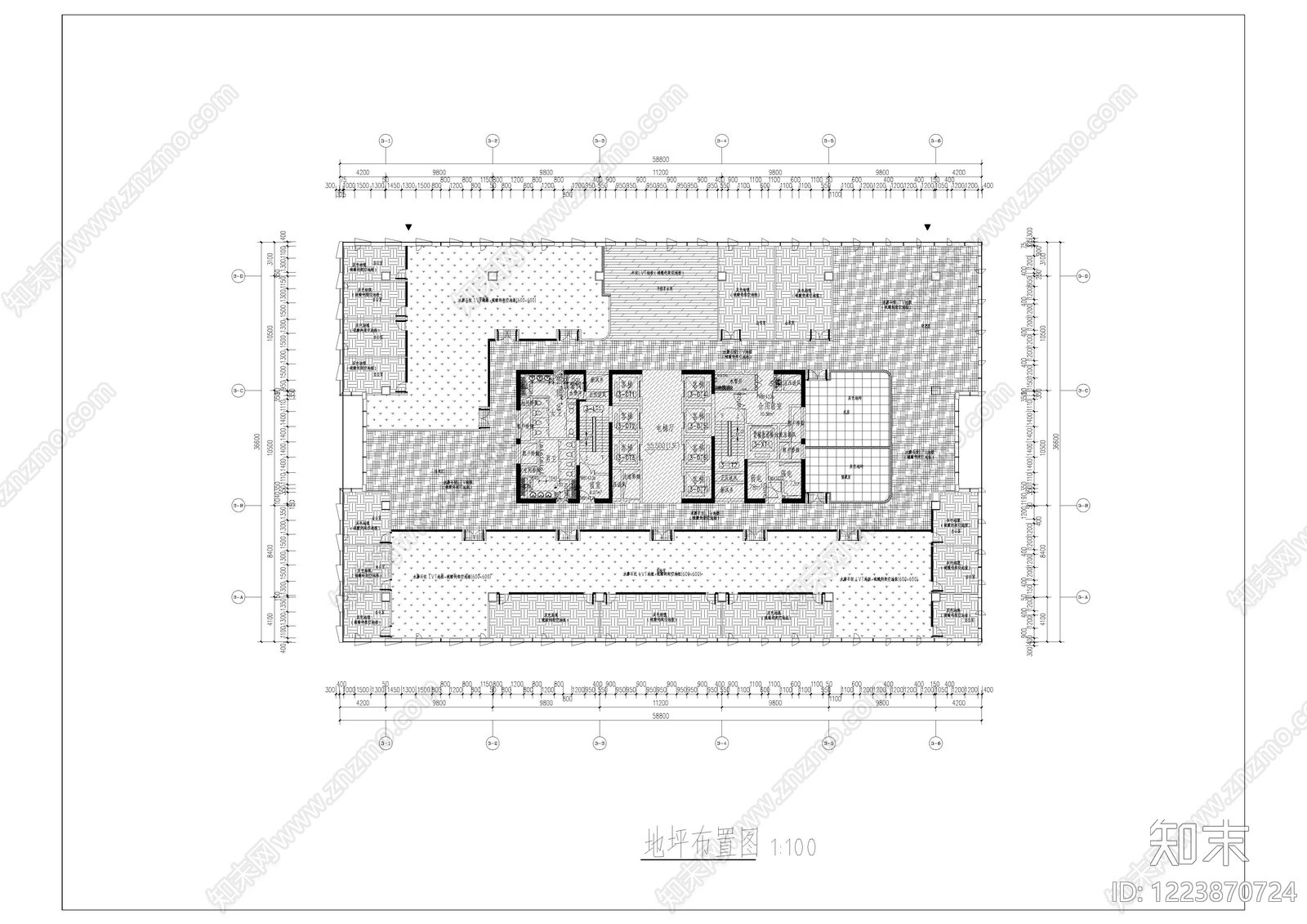 实验室cad施工图下载【ID:1223870724】