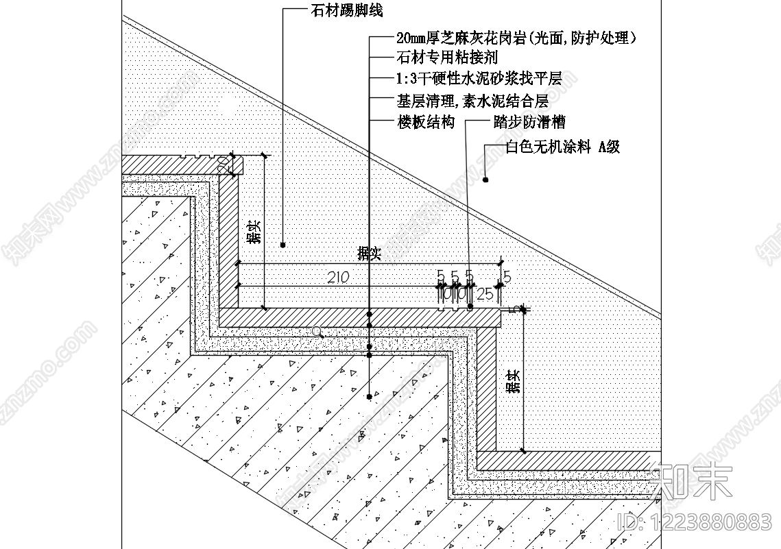 楼梯节点CAD图纸
