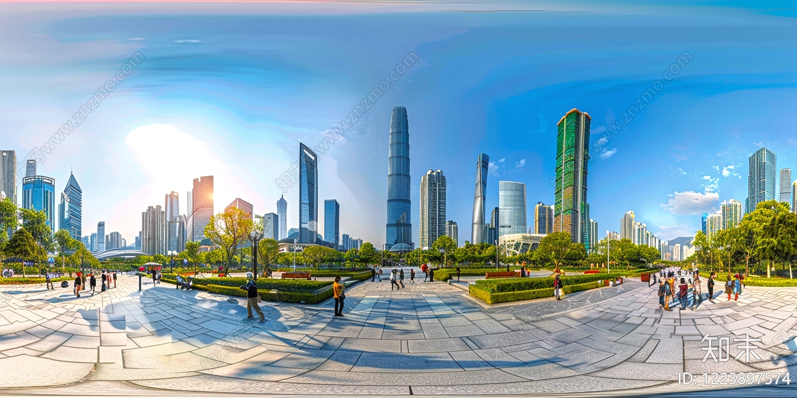 现代城市HDR贴图下载【ID:1223897574】