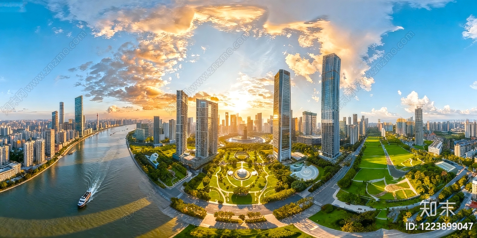 现代城市HDR贴图下载【ID:1223899047】