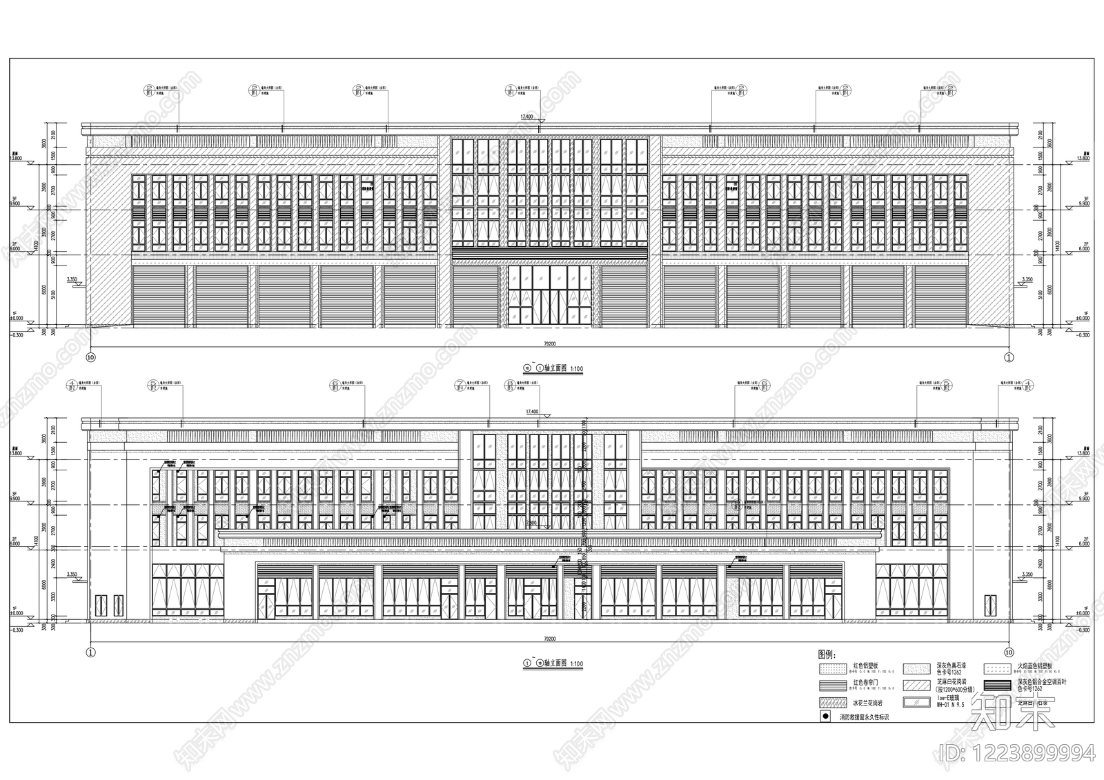 办公楼建筑CAD图纸
