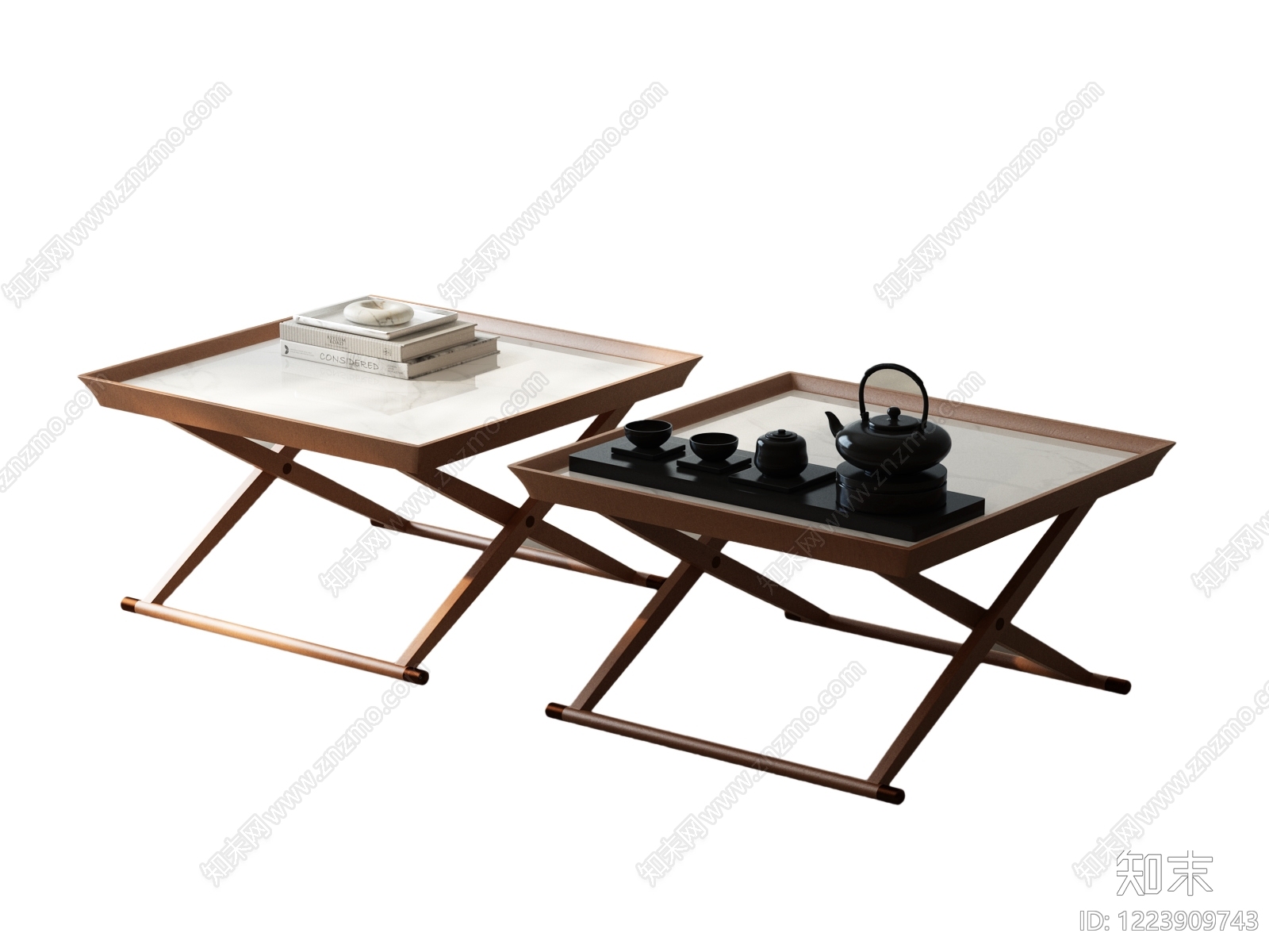 新中式几类组合3D模型下载【ID:1223909743】