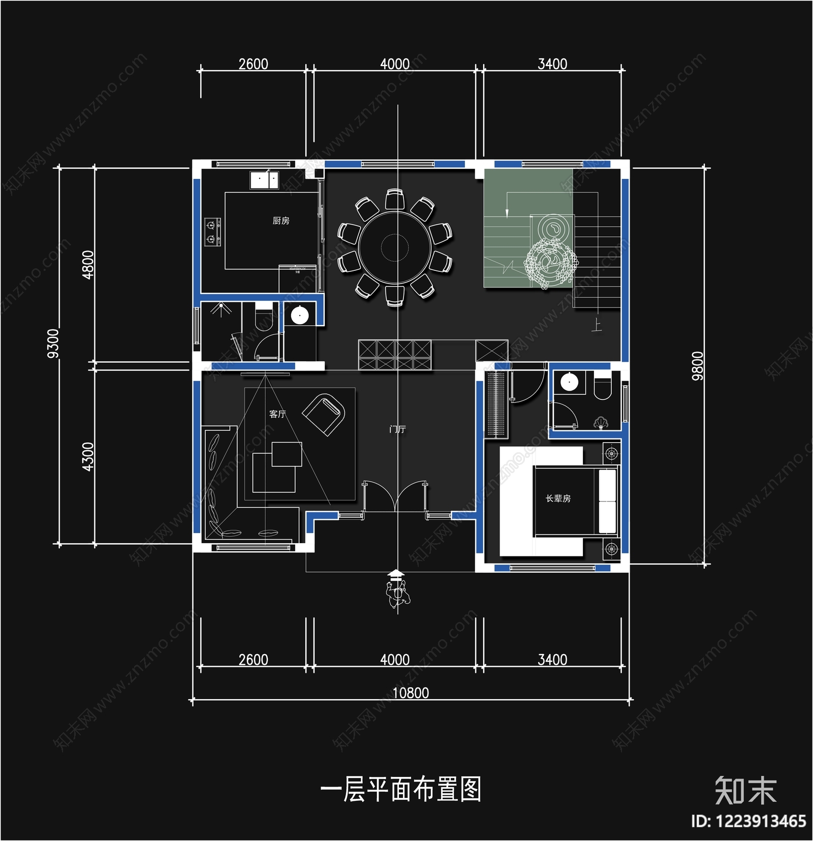 建筑平面布置图CAD图纸