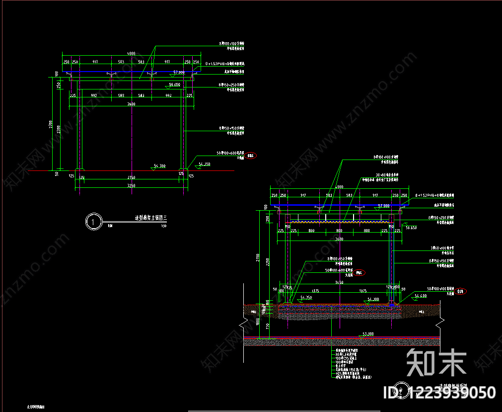 办公景观cad施工图下载【ID:1223939050】