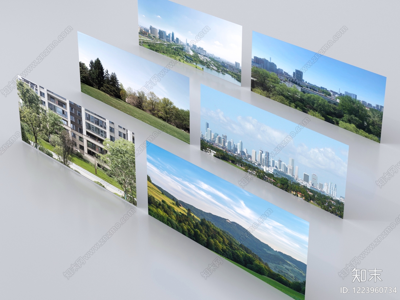 现代主义外景3D模型下载【ID:1223960734】