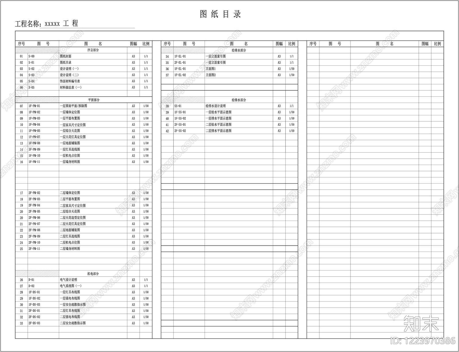 图表CAD图纸