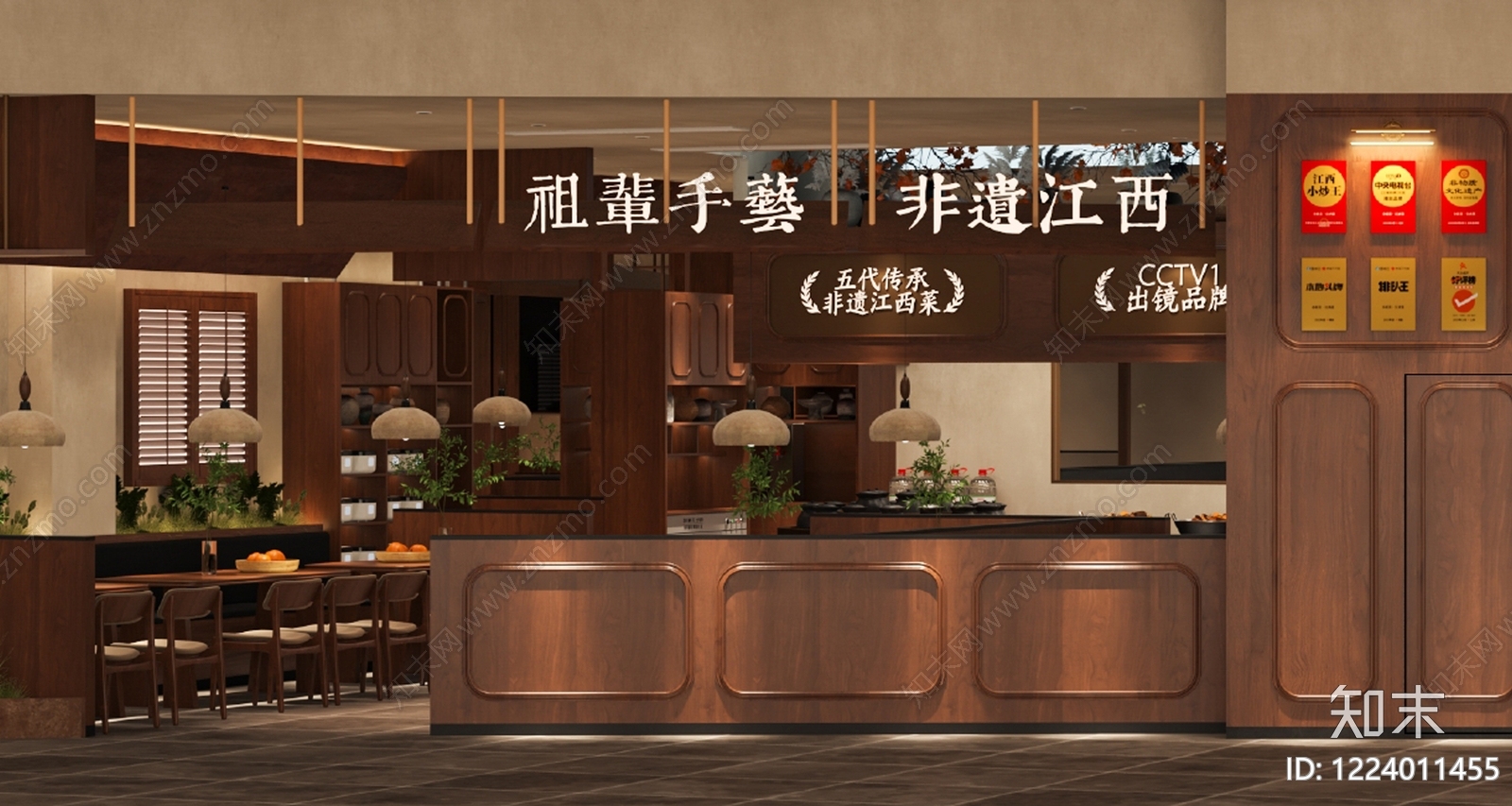 中餐厅CAD图纸