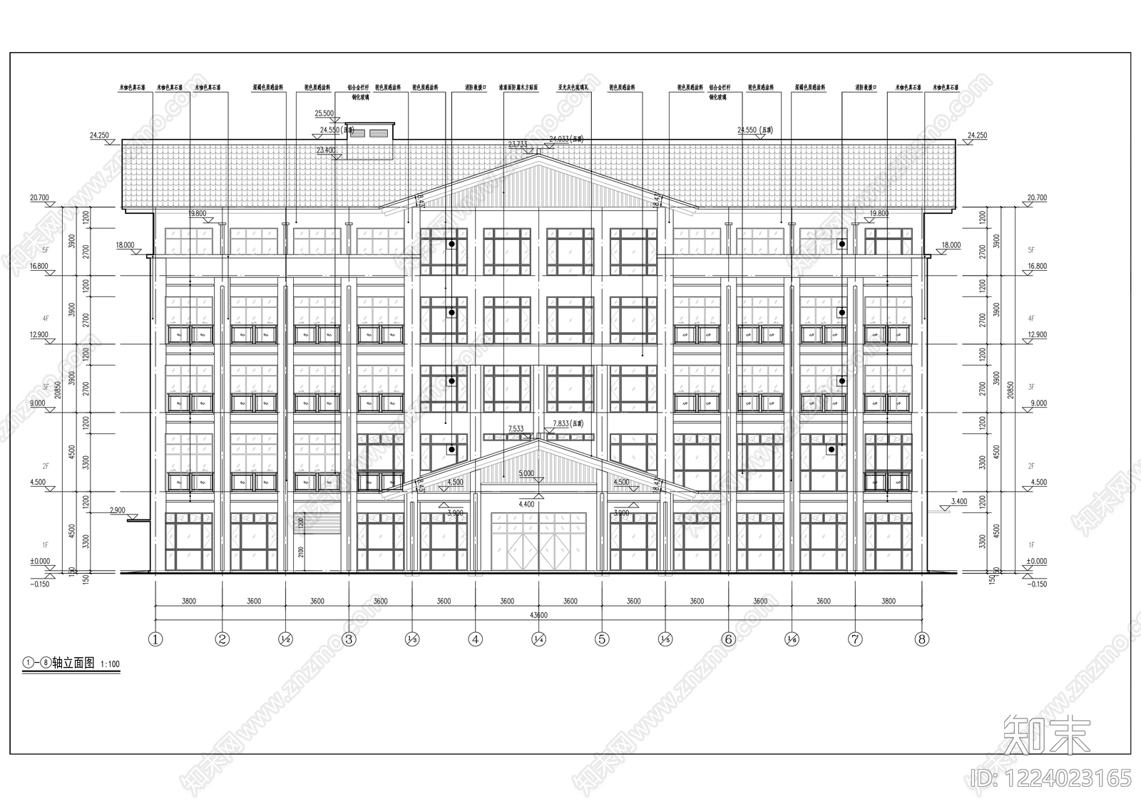 学校建筑CAD图纸