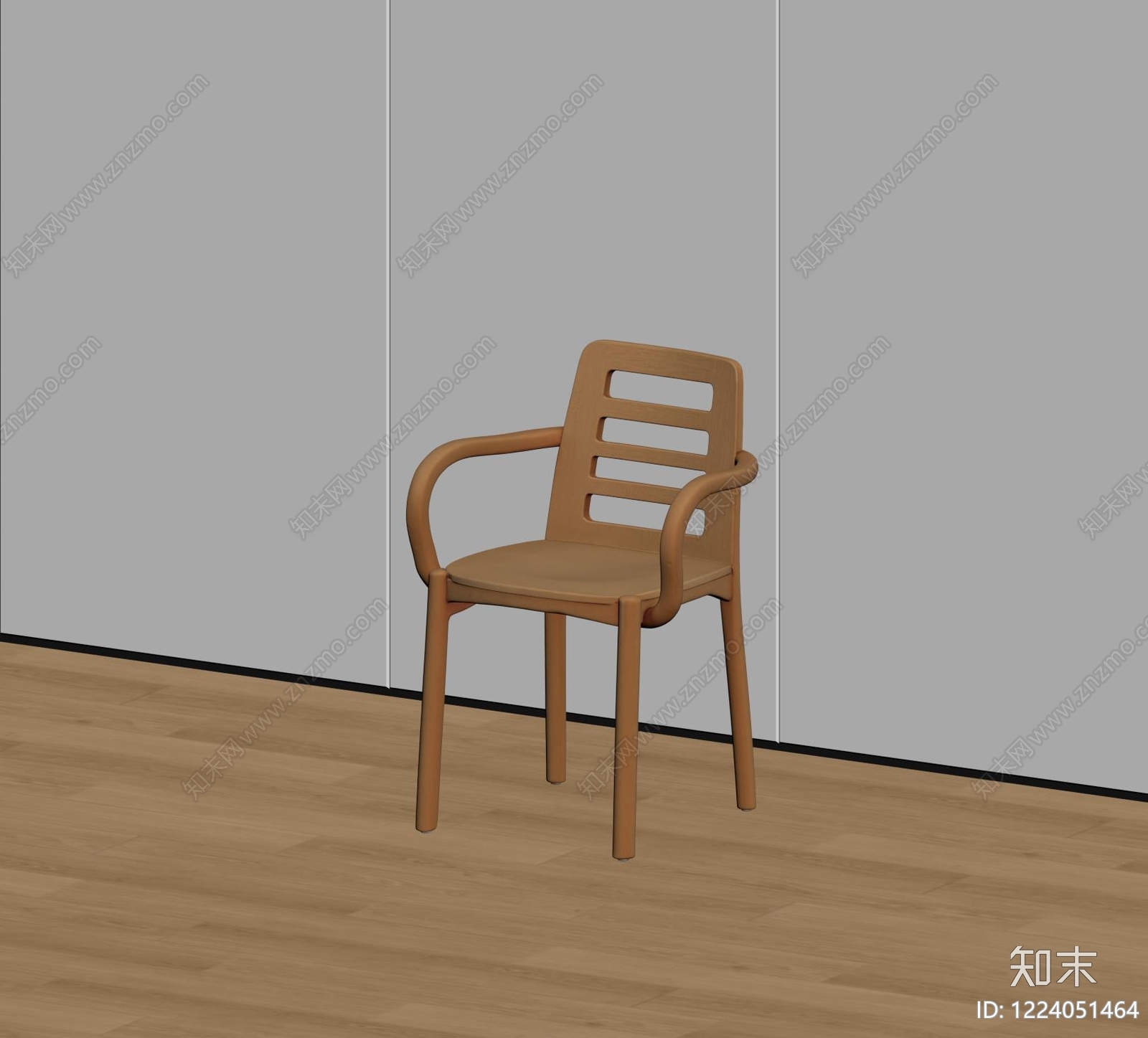 原木风餐椅SU模型下载【ID:1224051464】