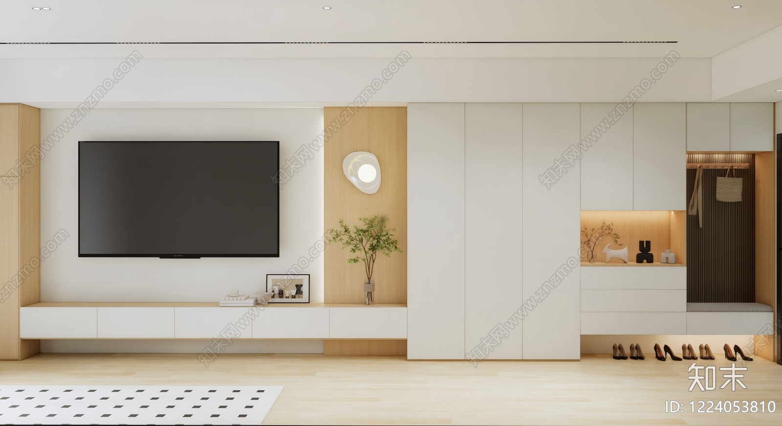 原木风客餐厅SU模型下载【ID:1224053810】