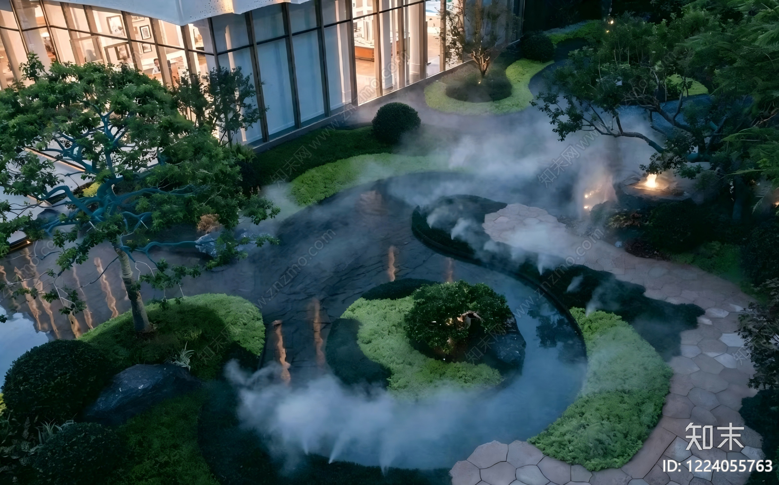 雾森景观CAD图纸