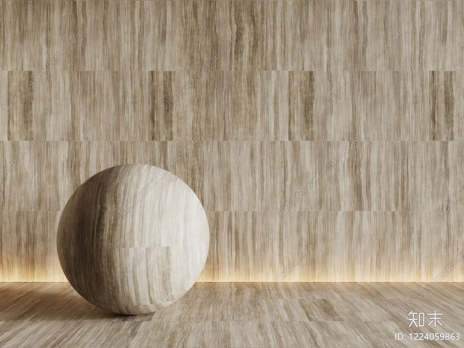 极简地砖3D模型下载【ID:1224059863】