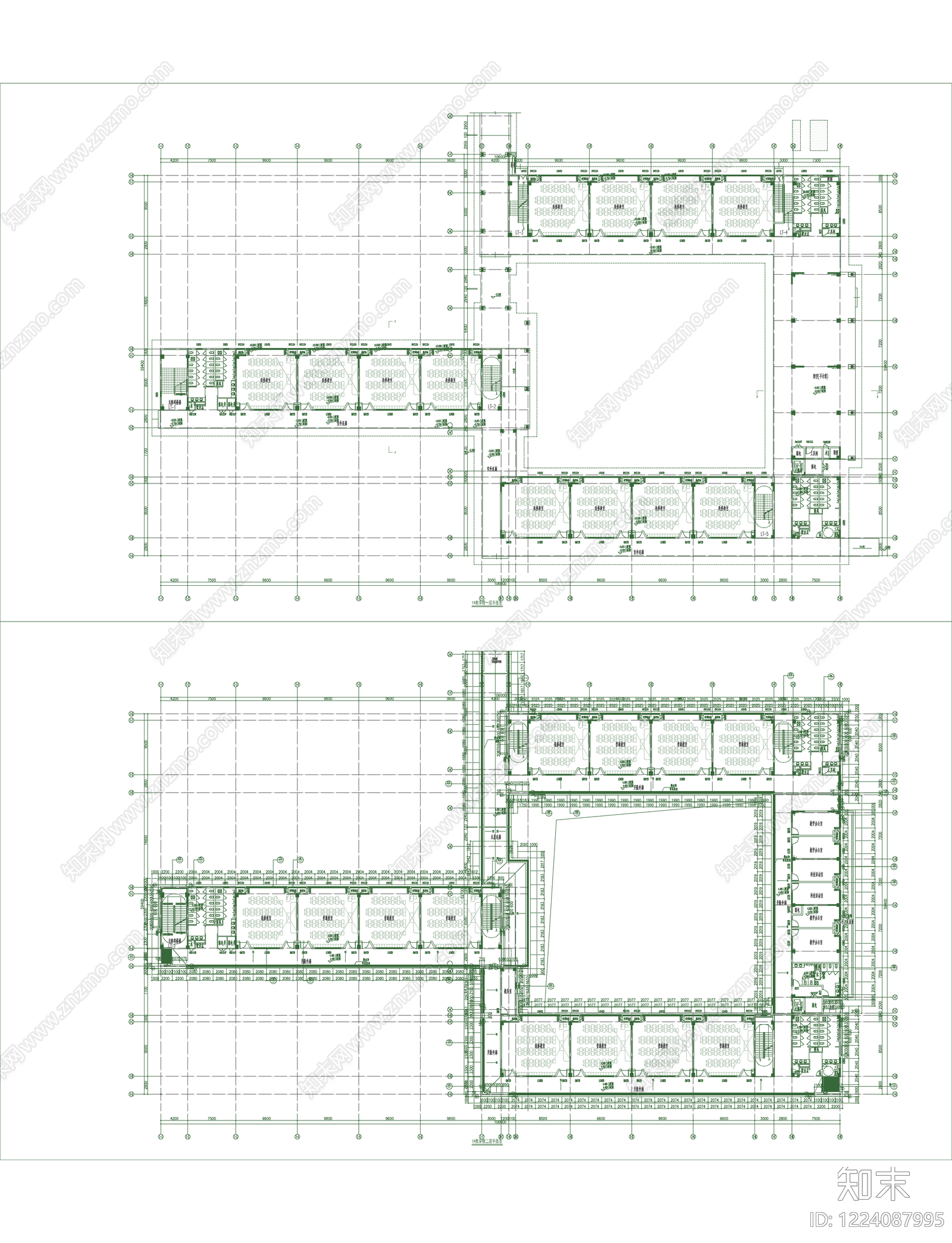 幕墙结构cad施工图下载【ID:1224087995】