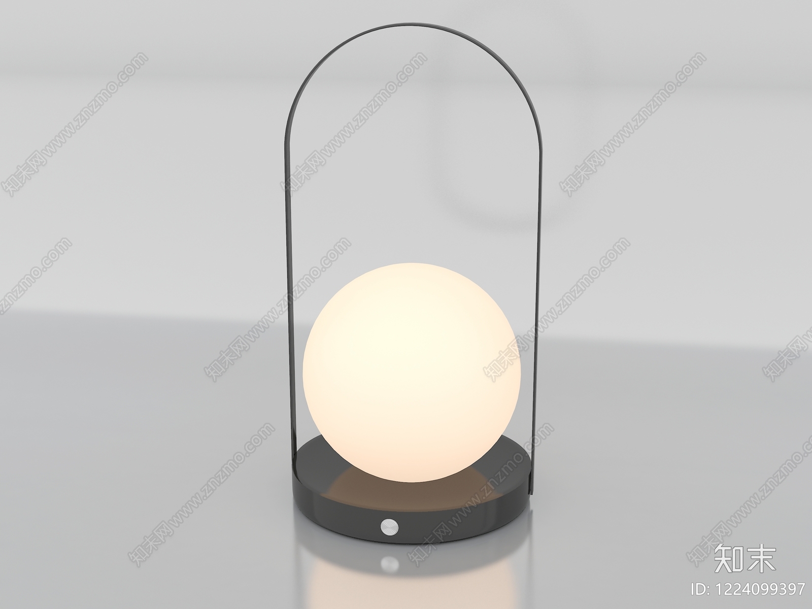 极简灯具组合3D模型下载【ID:1224099397】