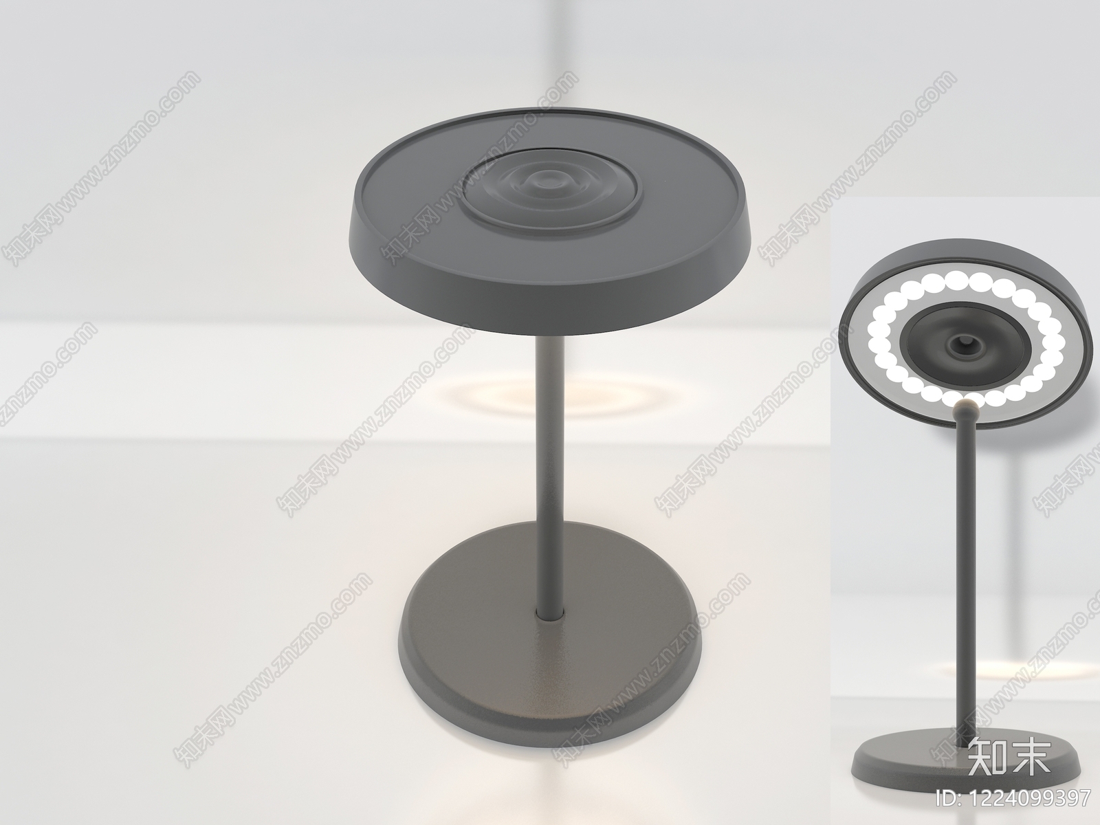 极简灯具组合3D模型下载【ID:1224099397】