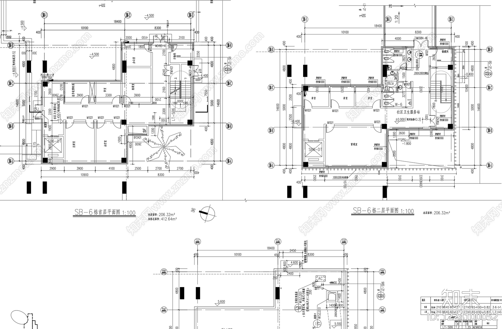 住宅楼建筑CAD图纸