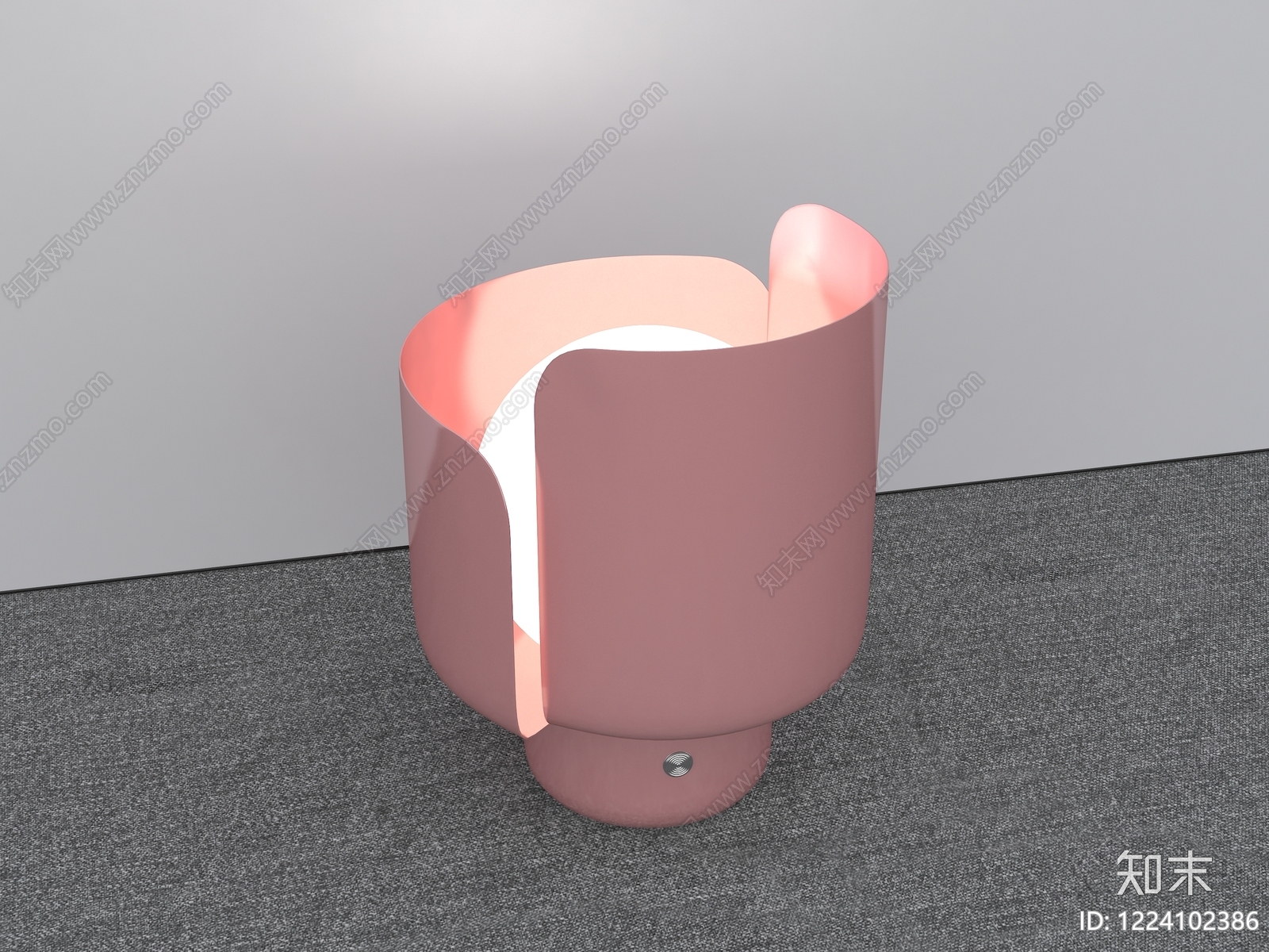 极简灯具组合3D模型下载【ID:1224102386】