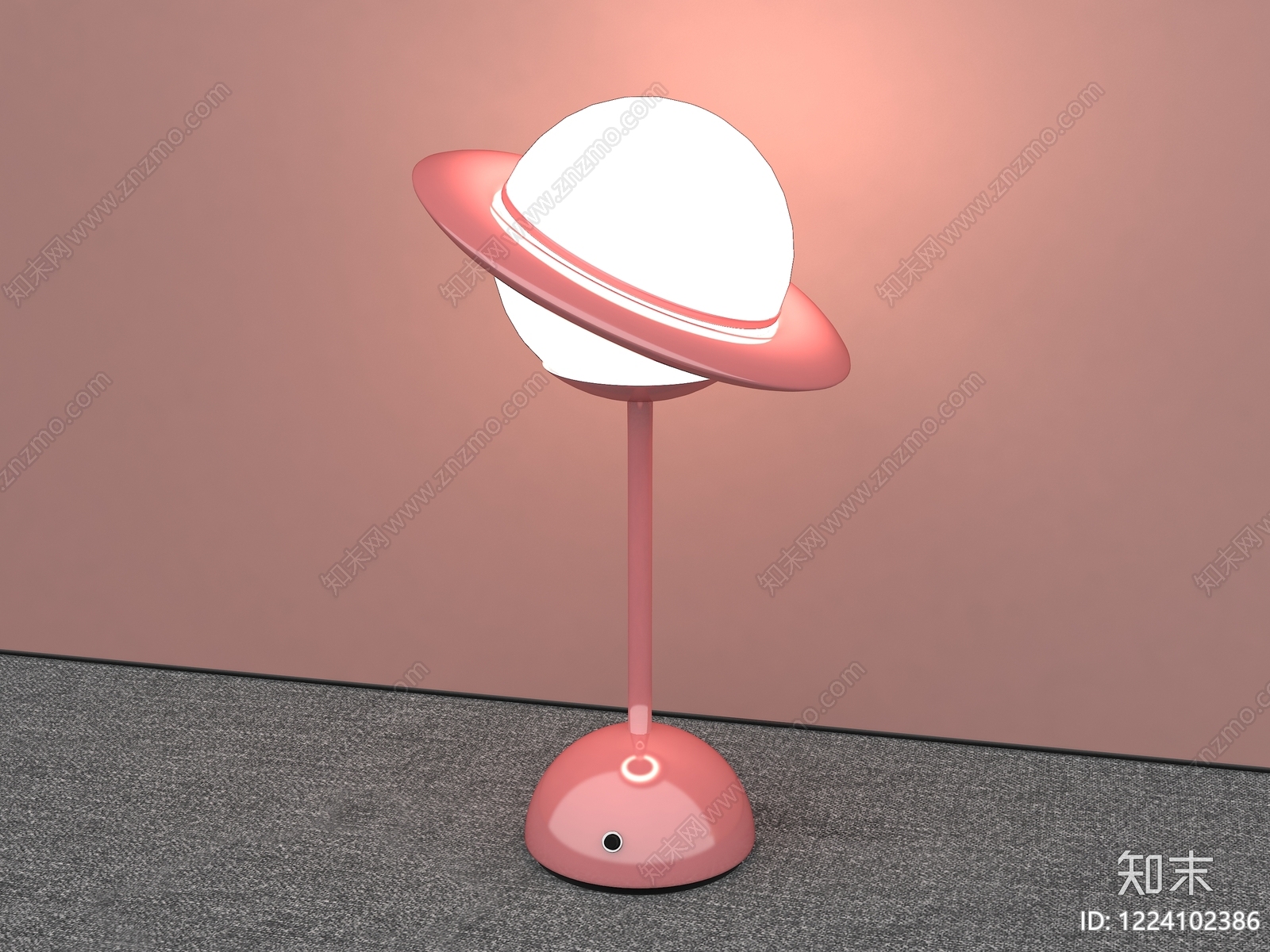 极简灯具组合3D模型下载【ID:1224102386】