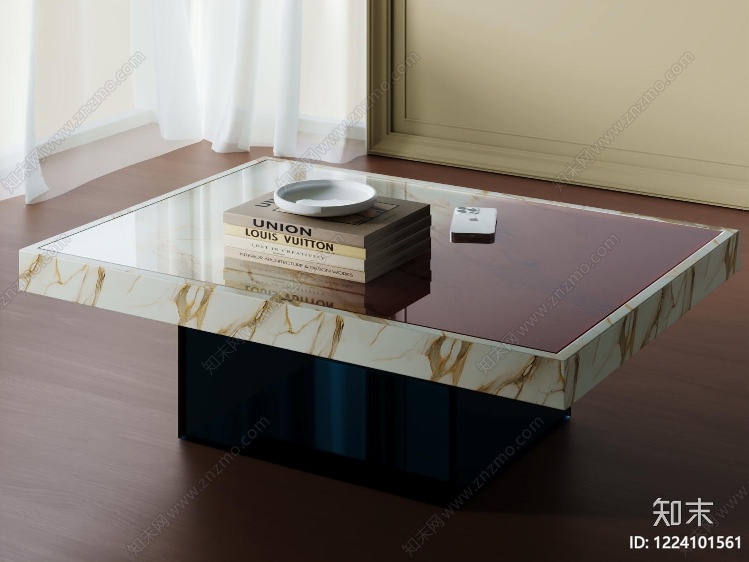轻奢茶几3D模型下载【ID:1224101561】