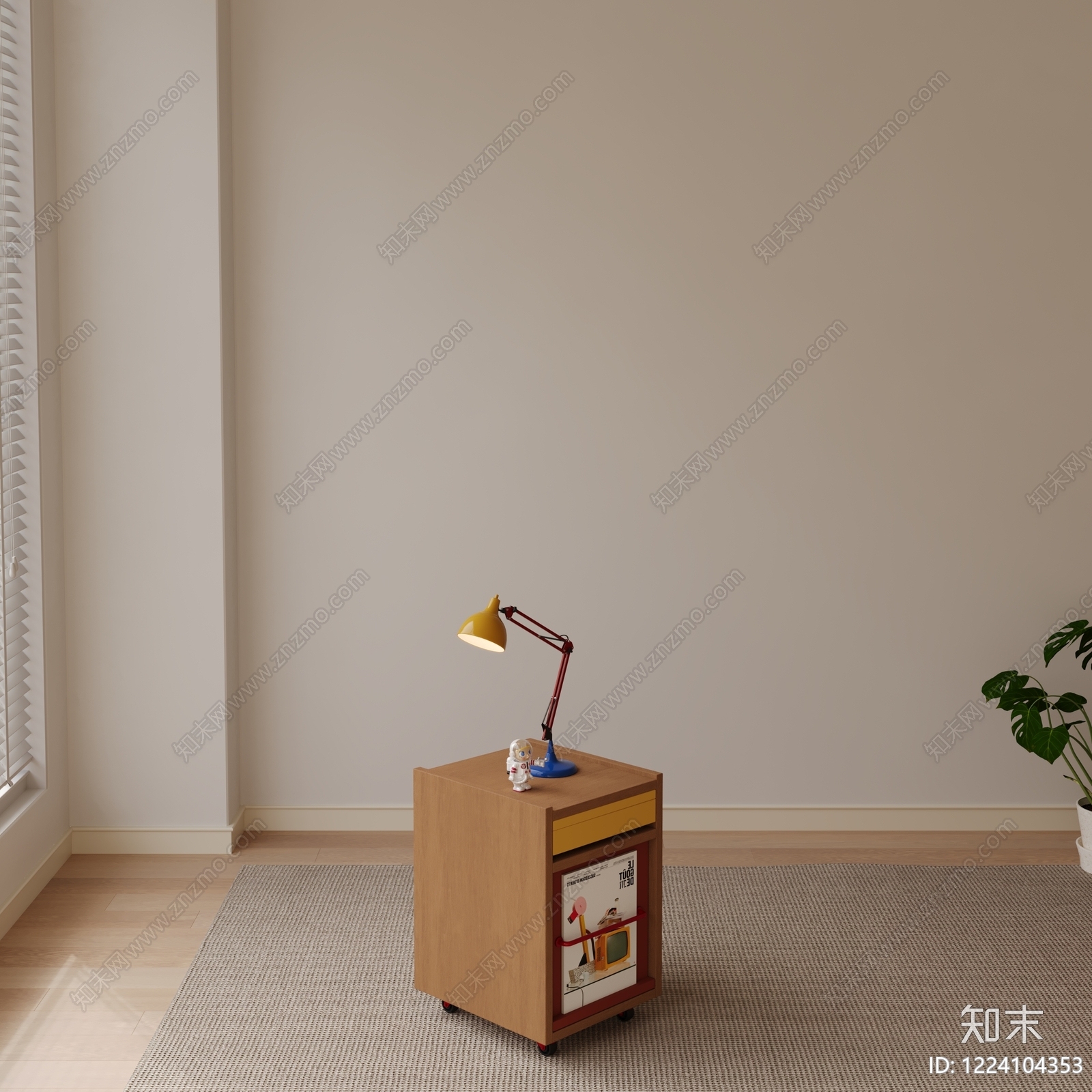 孟菲斯边几3D模型下载【ID:1224104353】