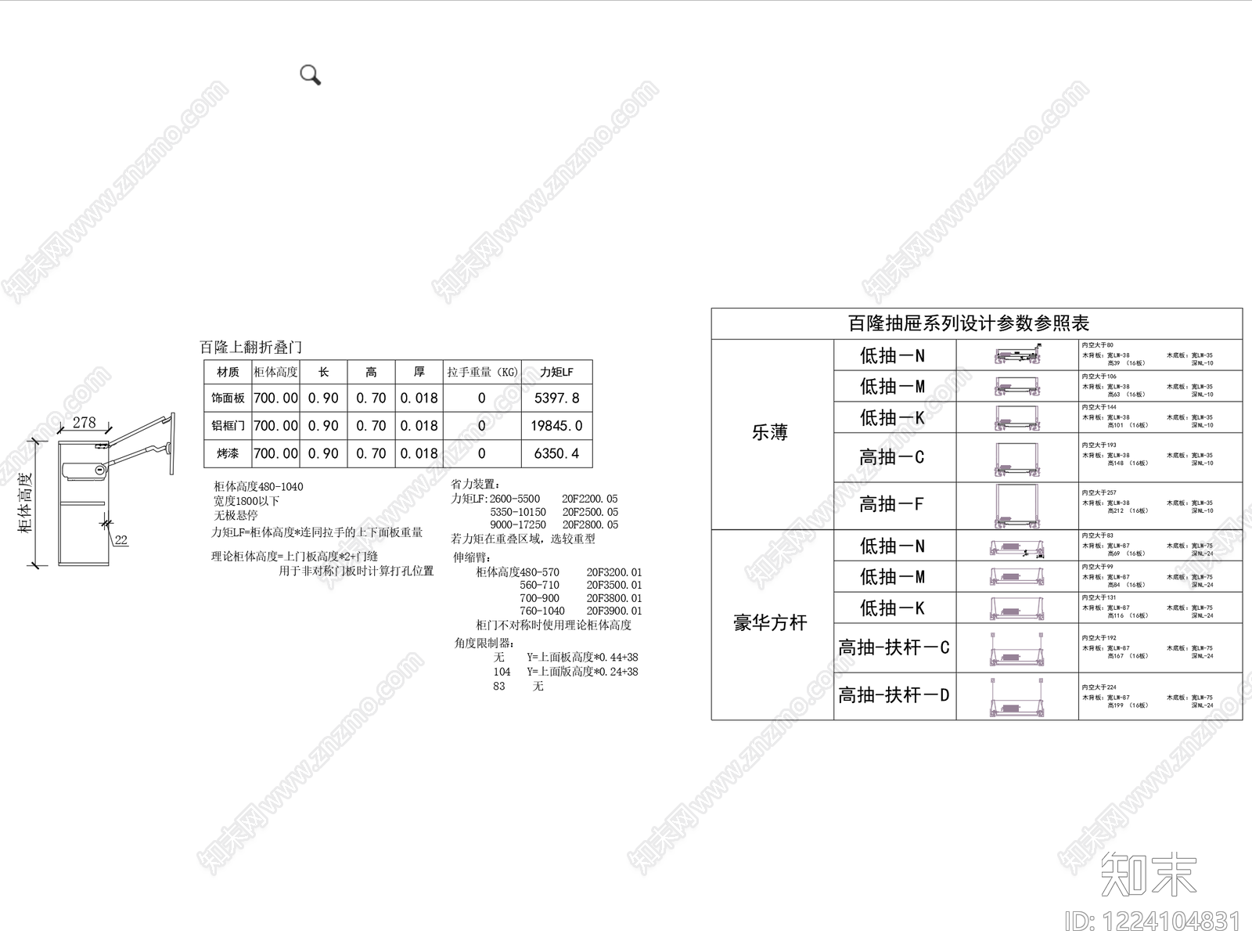 柜体节点CAD图纸