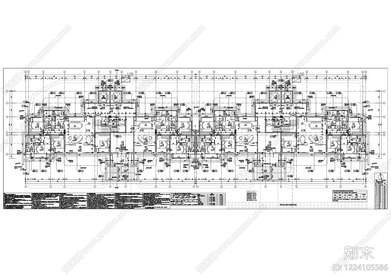 住宅楼建筑CAD图纸