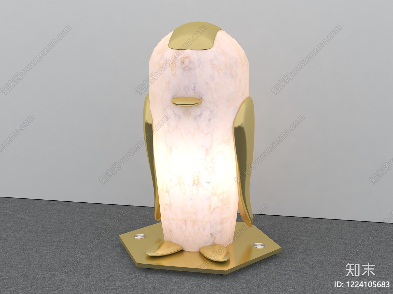 轻奢灯具组合3D模型下载【ID:1224105683】